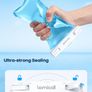 Lamicall Floating Waterproof Phone Pouch - [3D Seamless Body] IPX8 Waterproof Phone Case for Swimming Underwater Dry Bag with Lanyard for iPhone 17 16 15 14 13 12 Series, Samsung S23 [2 Pack] - White Image 6