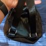 Halloween Small Black Faux Leather Scream Ghostface Style Backpack. Image 8