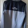 Grey North face half zip top Image 2