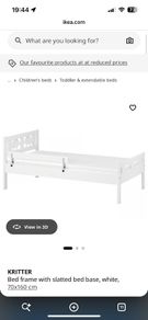 Kids toddler bed 70 x 160 and 2 mattresses