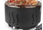 BRAND NEW Stainless Steel Charcoal Grill BBQ grill Portable Outdoor Barbecue Tool Round Carbon Barbecue Stove For Household