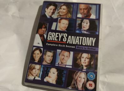 Greys Anatomy Season 6 Dvd Boxset