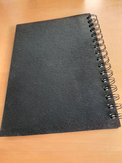Manchester Uni spiral notepad