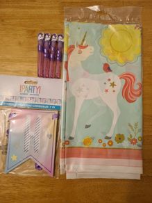 Unicorn birthday party decorations