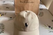 Polo Ralph Lauren Men's Cream and Tan Hat