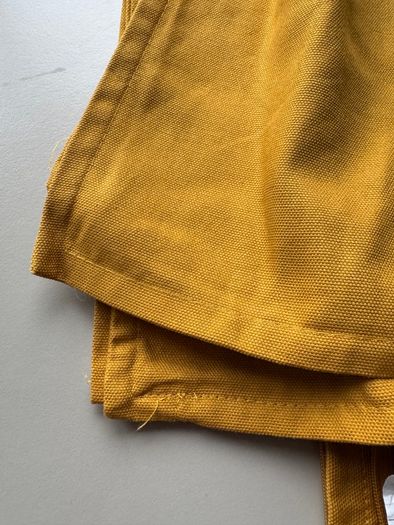 Lot of two IKEA GURLI Cushion cover, golden-yellow, 50x50 cm