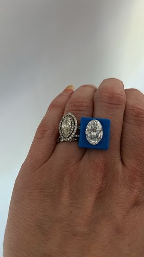 1 carat IGI diamond lab created diamond rings