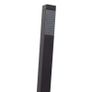 Freestanding Bathtub Faucet Black Stainless Steel 90 cm Image 5