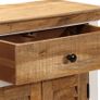 Sideboard White and Brown 55x30x73 cm Image 7