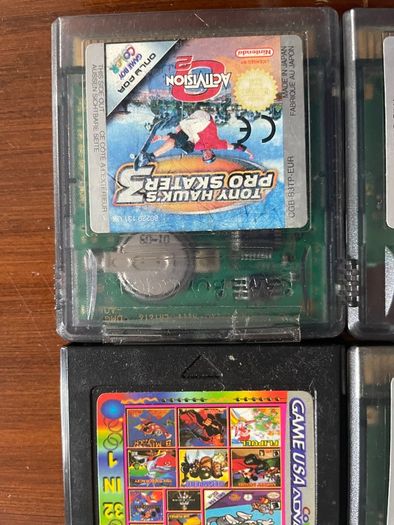 Game boy advance and games bundle