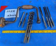 Antique Carpenter's Brace & Bits
