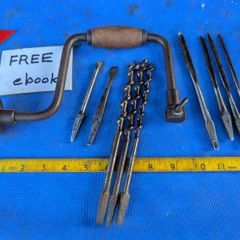 Antique Carpenter's Brace & Bits