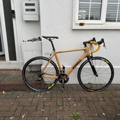 Woodelo Ash frame road bike - collectors item