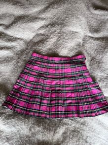 ALIEXPRESS plaid pleated skirt