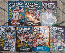 Captain Underpants, 7 Books