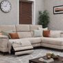 NEW Natalia Power Recliner Corner Sofa with USB LHF or RHF Chaise Image 2