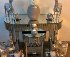Michelle Keegan Side Table Plus Matching Lamp Table