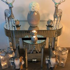 Michelle Keegan Side Table Plus Matching Lamp Table