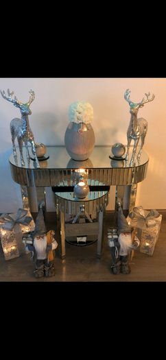Michelle Keegan Side Table Plus Matching Lamp Table