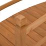 Garden Bridge 140x60x60 cm Solid Firwood Image 2
