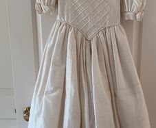 Stunning  Wild Silk Flower Girl Dress.