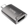 Hoco UA19 Easy Flow Typ-C Male to HDMI Female Adaptor Image 3
