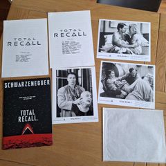 Total Recall Press Kit. Arnold Schwarzenegger