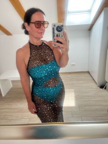 black beach dress