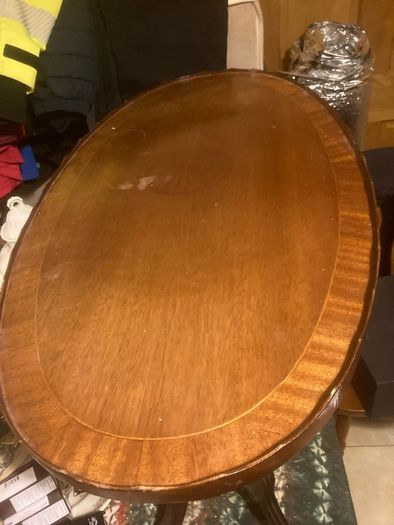 Vintage yew table