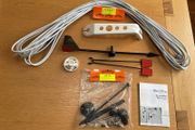 Glomex Sea Radio Antenna, bracket, cable and wind indicator