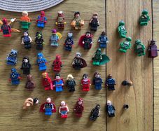 Lego compatible superheroes minifigure bundle