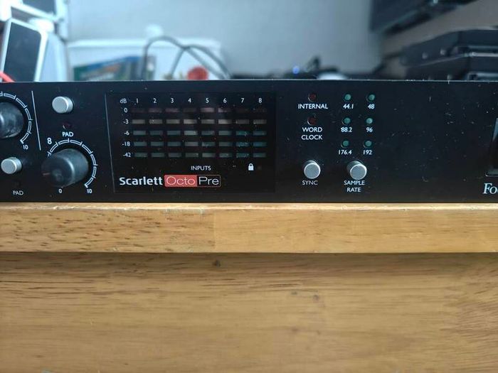 Focusrite Scarlett Octopre 8 Channel 2nd Gen Input Expansion