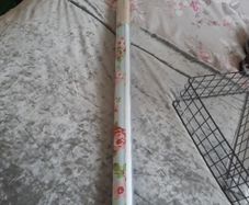 shabby chic floral roller blind