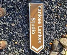 Metal sign