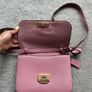 Coach Pink Leather Crossbody Bag, Genuine, Excellent Condition Image 2
