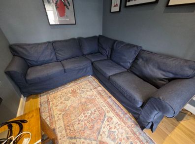 Ektorp Corner Sofa Covers like new