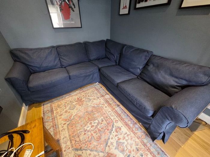 Ikea Ektorp Corner Sofa ONLY COVERS