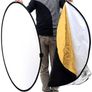 110cm 43" 5-in-1 Collapsible Studio Light Reflector - 30542 Image 3