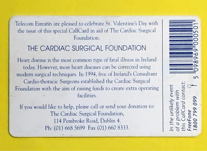 Callcard 1158 Valentines Day 97