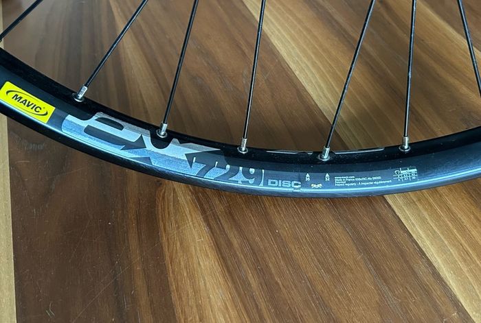 26" Mavic/Novatec downhill enduro front wheel