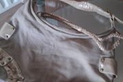 Golden sand woman handbag