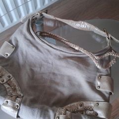 Golden sand woman handbag