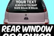 WINDOW SIGNS GRAPHICS VINYL CAR VAN STICKERS