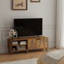 New Retro TV Stand Cabinet Living Room - FREE P&P Image 8