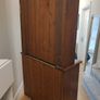 Early to mid 20th century Irish inlaid mahogany Glazed cabinet / bookcase Image 2