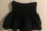 Black quiz top (size 12)