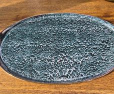 Art Deco Bohemia porcelain plate