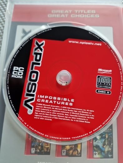 Impossible Creatures Pc cd Rom games Original
