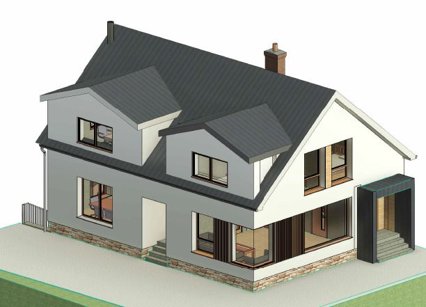 House Extensions - PLANNING - Architectural Design - 3D Renderings