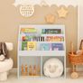 Kids bookcase Children's storage shelves  Bookcase Magazine Rack Image 2